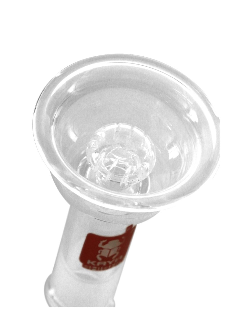 Disc-4tex Glass Cup Clear with 18.8er Cut