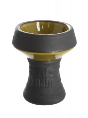 Vortex Ceramic Hookah Head Bowl Shisha Narghila w/ Free Grommet - Black  Color